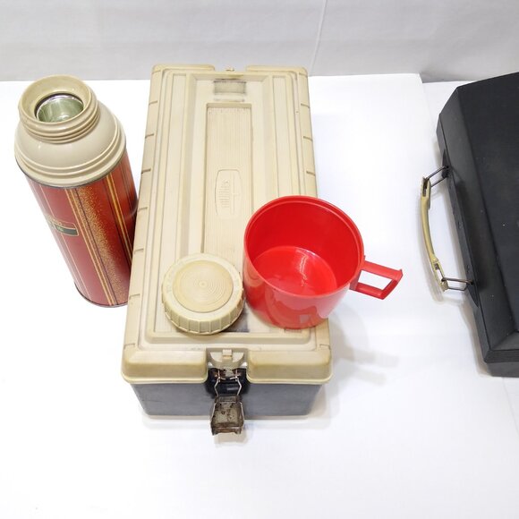 King-Seely Thermos 1960s Lunch Bucket Combo and Thermos Bottle No. 2210 Vintage - Picture 11 of 13